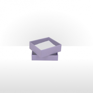 Small Lilac Postal Gift Box with Double Side Foam Insert
