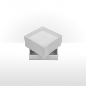 Small White Gift Box with Double Side Foam Insert