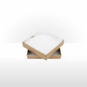 Large Kraft Paper Postal Gift Box with Polywadding Insert