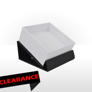 Double top flap cardboard pendant or earring box