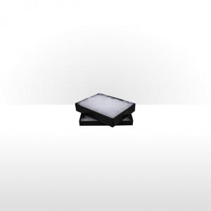 Black Foil Covered Cotton Filled Gift Box