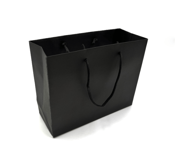 Medium Black Kraft Bag