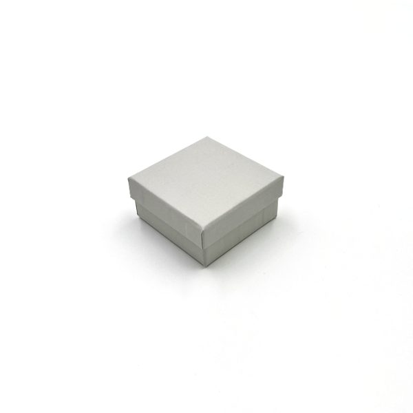 Small Grey Cardboard Gift Box