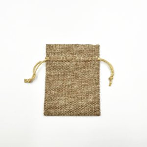 Recyclable Hessian Pouch Small