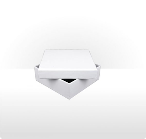 White Two Piece Card Universal Box
