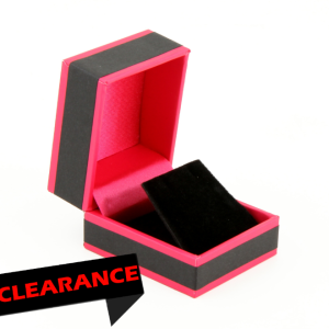 Pink and Black Earring Box