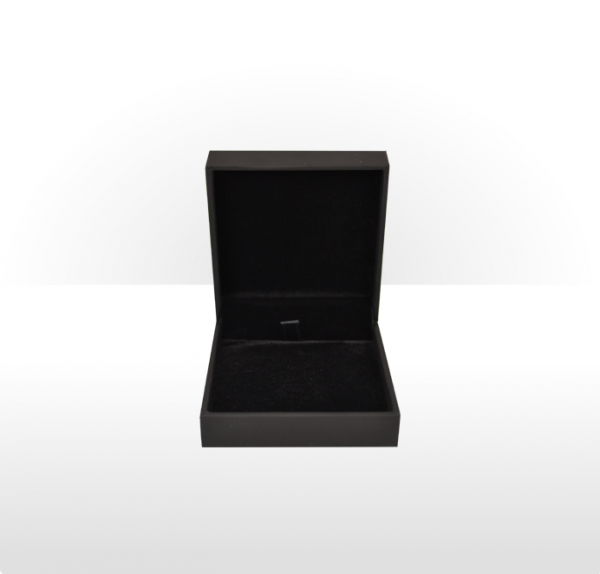 Soft Touch Black Pendant Box