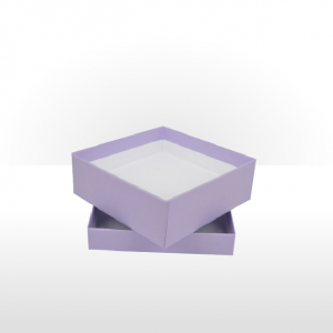 Medium Lilac Gift Box with Double Side Foam Insert