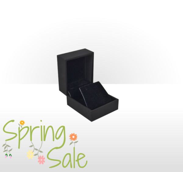 Black Soft Touch Earring Box