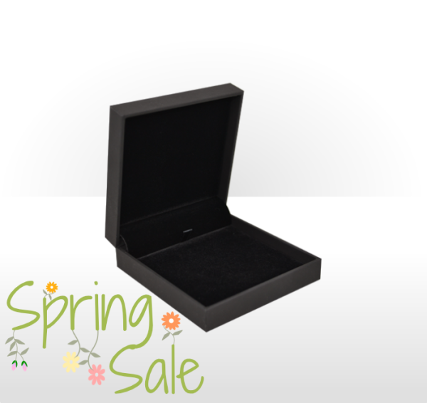 Black Soft Touch Multi Purpose Jewellery Box