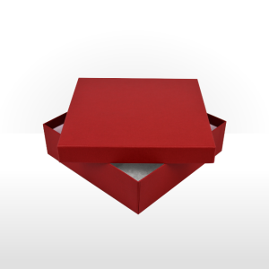 Red Paper Covered Gift Box