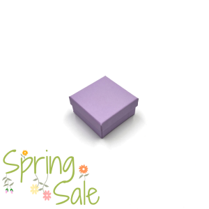 Small Lilac Cardboard Gift Box