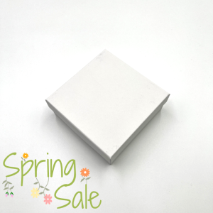Medium White Cardboard Gift Box