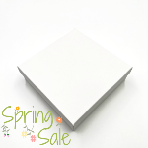 Large White Cardboard Gift Box