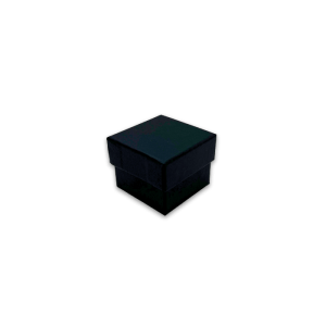 Small Black Cardboard Ring Box