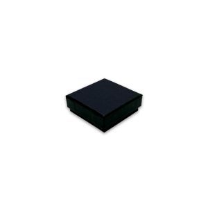 Small Black Square Postal Cardboard Gift Box