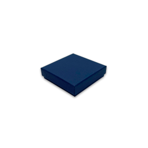 Medium Navy Postal Cardboard Gift Box