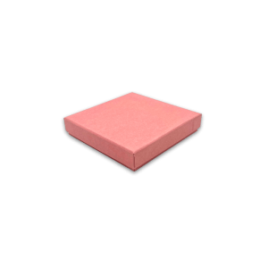 Pink Postal Two Piece Cardboard Jewellery Box