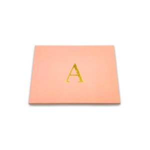 'A' Pre Printed Pink Gift Box