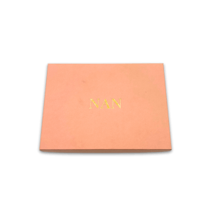 'NAN' Pre Printed Pink Gift Box
