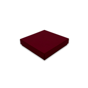 Large Claret Postal Cardboard Gift Box