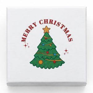Pre-Printed Christmas Gift Box – Christmas Tree